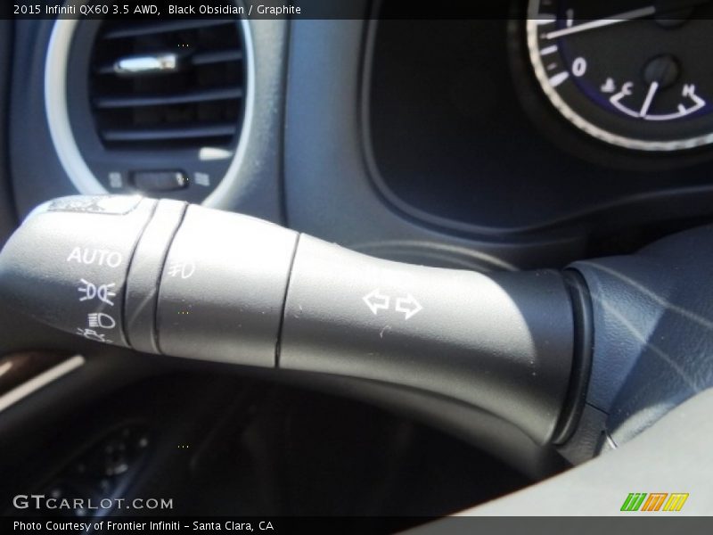Black Obsidian / Graphite 2015 Infiniti QX60 3.5 AWD