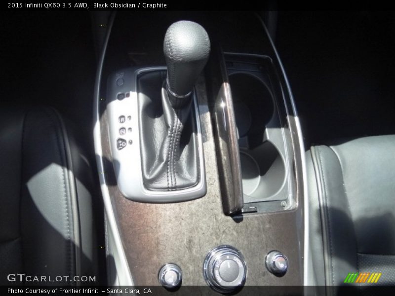 Black Obsidian / Graphite 2015 Infiniti QX60 3.5 AWD