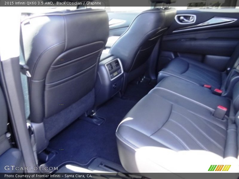 Black Obsidian / Graphite 2015 Infiniti QX60 3.5 AWD