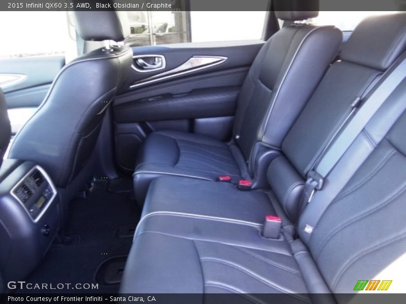 Black Obsidian / Graphite 2015 Infiniti QX60 3.5 AWD