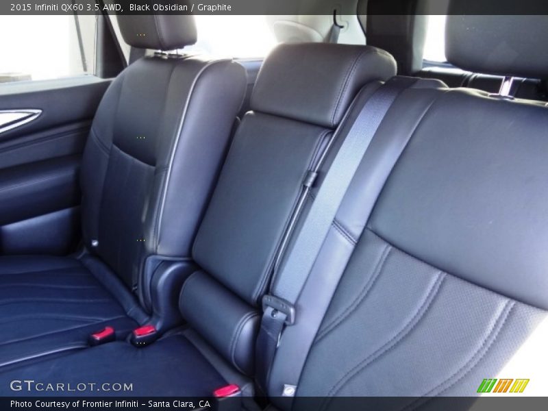 Black Obsidian / Graphite 2015 Infiniti QX60 3.5 AWD