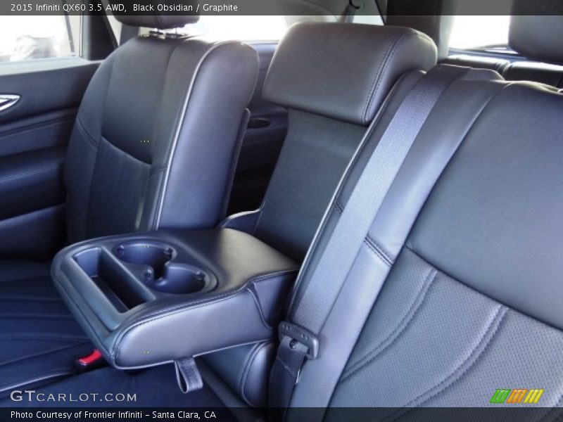 Black Obsidian / Graphite 2015 Infiniti QX60 3.5 AWD