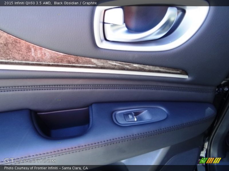Black Obsidian / Graphite 2015 Infiniti QX60 3.5 AWD