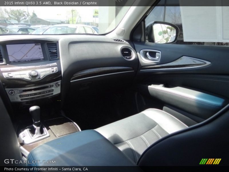 Black Obsidian / Graphite 2015 Infiniti QX60 3.5 AWD