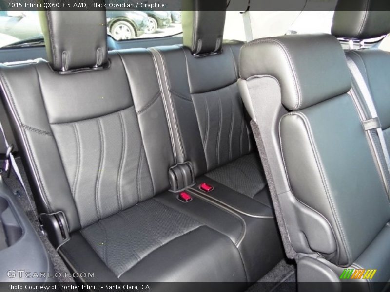 Black Obsidian / Graphite 2015 Infiniti QX60 3.5 AWD