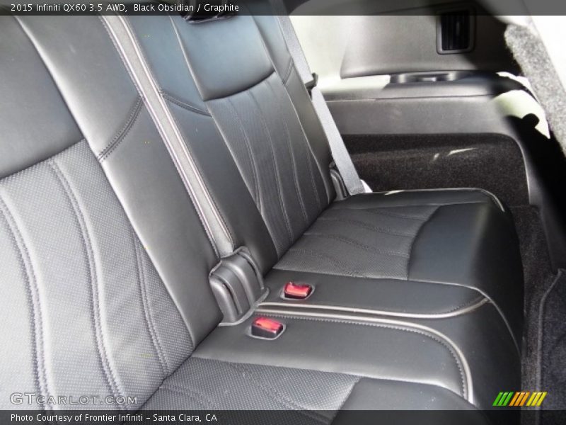 Black Obsidian / Graphite 2015 Infiniti QX60 3.5 AWD