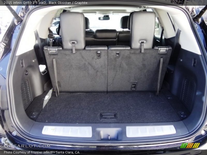 Black Obsidian / Graphite 2015 Infiniti QX60 3.5 AWD