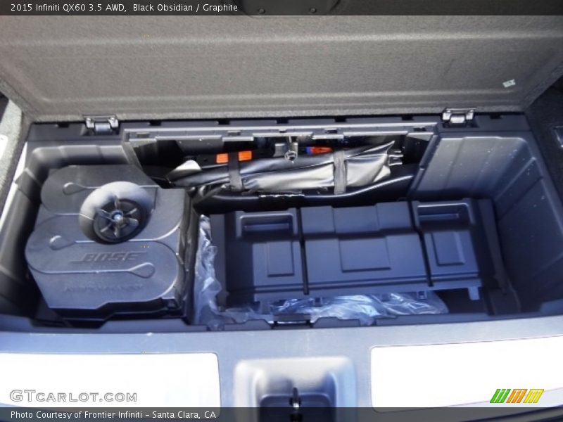Black Obsidian / Graphite 2015 Infiniti QX60 3.5 AWD