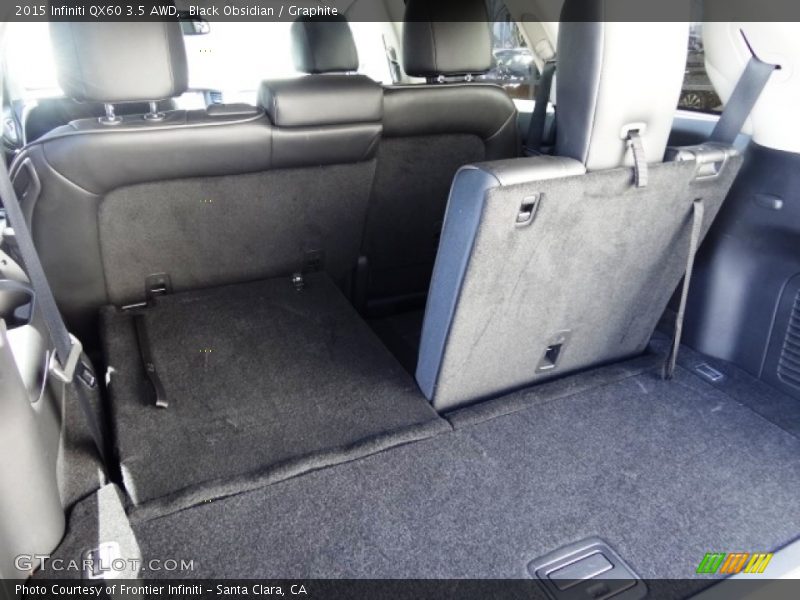 Black Obsidian / Graphite 2015 Infiniti QX60 3.5 AWD