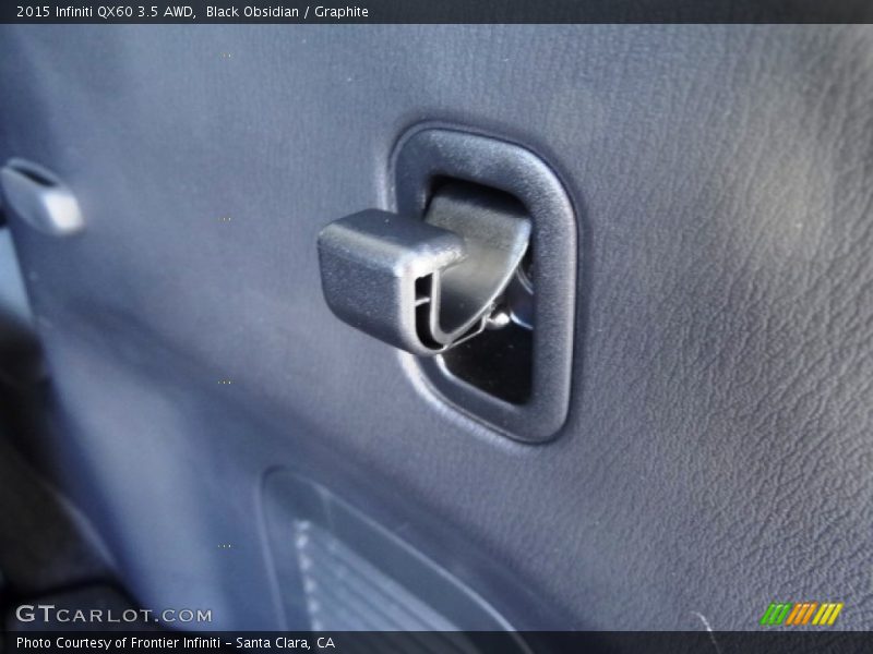 Black Obsidian / Graphite 2015 Infiniti QX60 3.5 AWD
