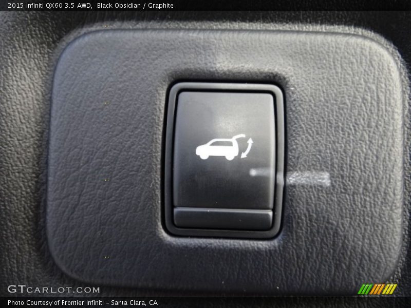 Black Obsidian / Graphite 2015 Infiniti QX60 3.5 AWD