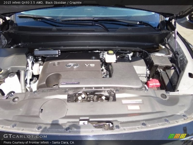 Black Obsidian / Graphite 2015 Infiniti QX60 3.5 AWD
