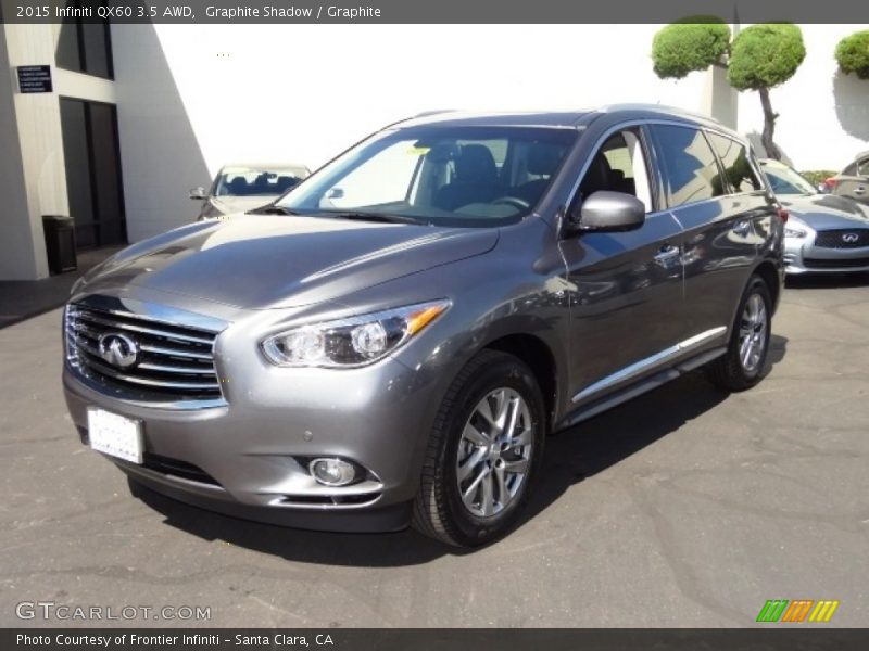 Graphite Shadow / Graphite 2015 Infiniti QX60 3.5 AWD