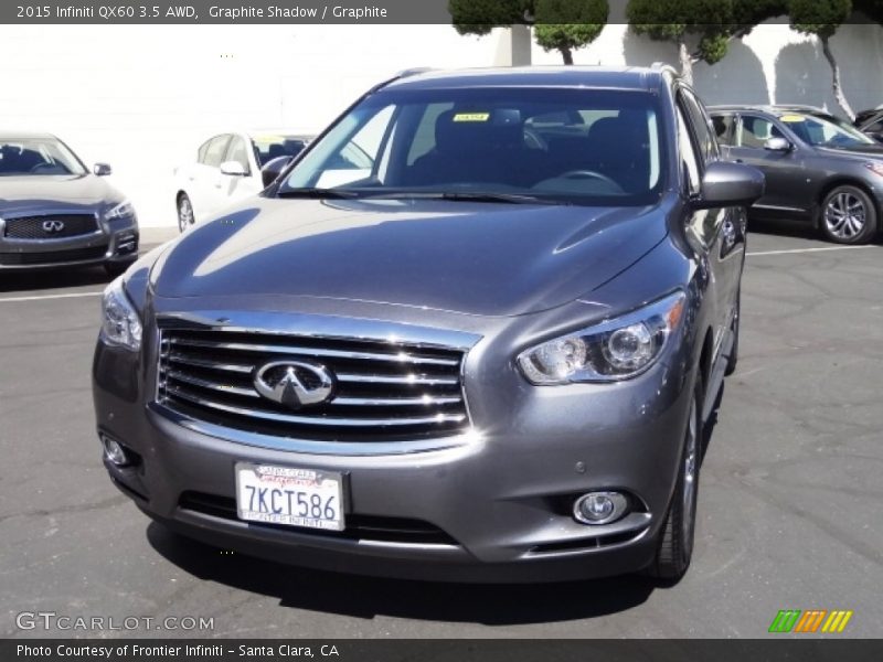 Graphite Shadow / Graphite 2015 Infiniti QX60 3.5 AWD