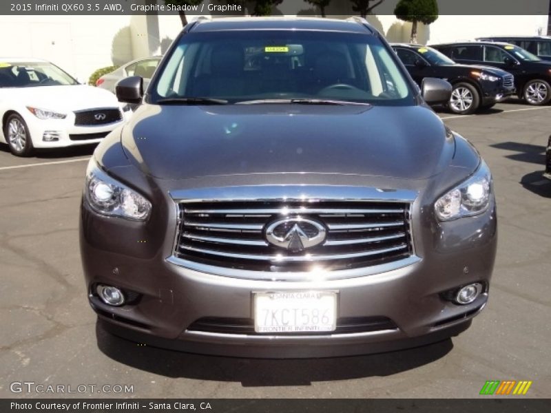Graphite Shadow / Graphite 2015 Infiniti QX60 3.5 AWD