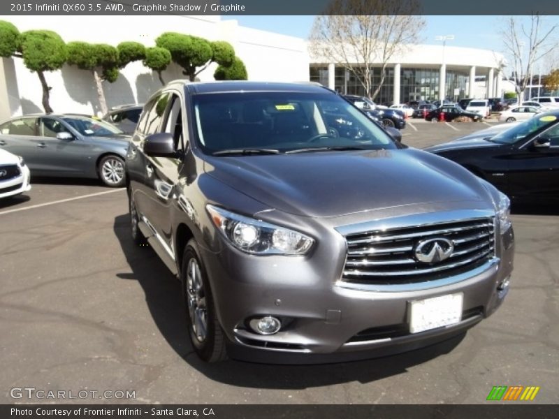 Graphite Shadow / Graphite 2015 Infiniti QX60 3.5 AWD