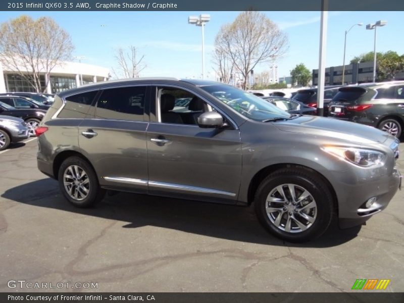 Graphite Shadow / Graphite 2015 Infiniti QX60 3.5 AWD