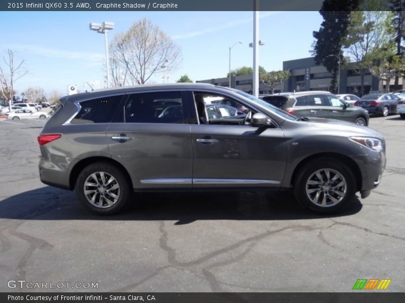 Graphite Shadow / Graphite 2015 Infiniti QX60 3.5 AWD