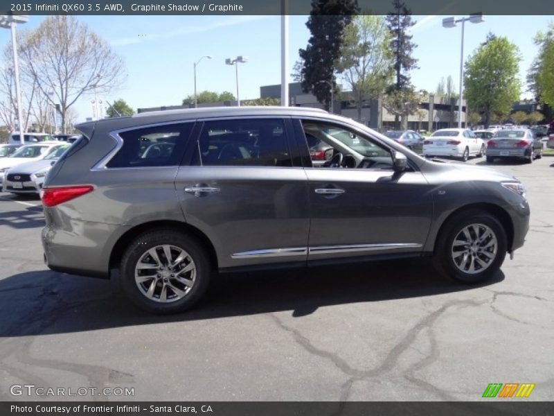 Graphite Shadow / Graphite 2015 Infiniti QX60 3.5 AWD