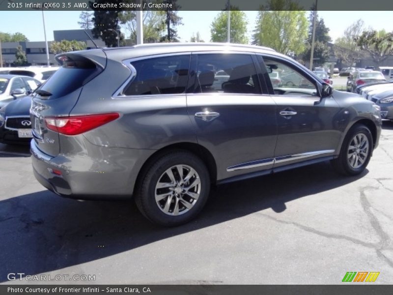 Graphite Shadow / Graphite 2015 Infiniti QX60 3.5 AWD