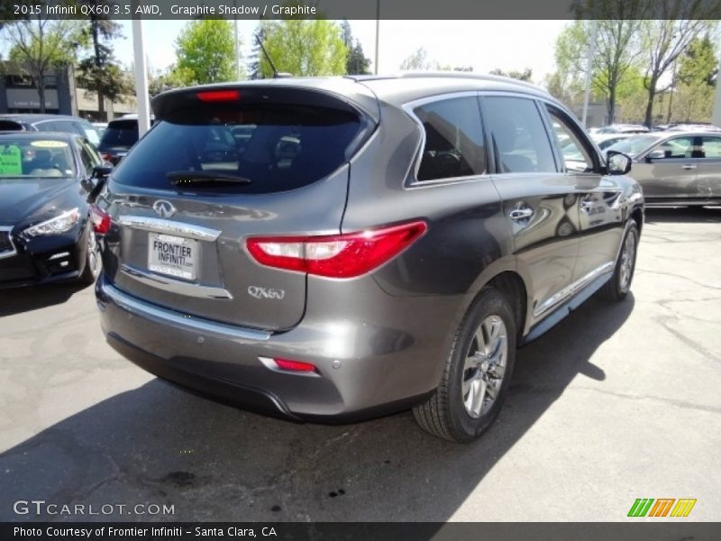 Graphite Shadow / Graphite 2015 Infiniti QX60 3.5 AWD
