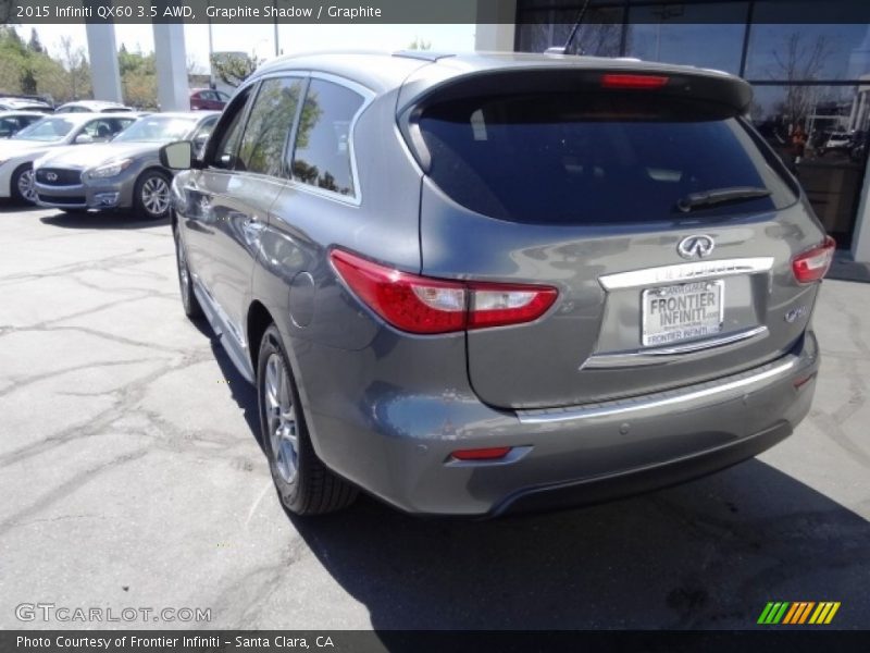 Graphite Shadow / Graphite 2015 Infiniti QX60 3.5 AWD