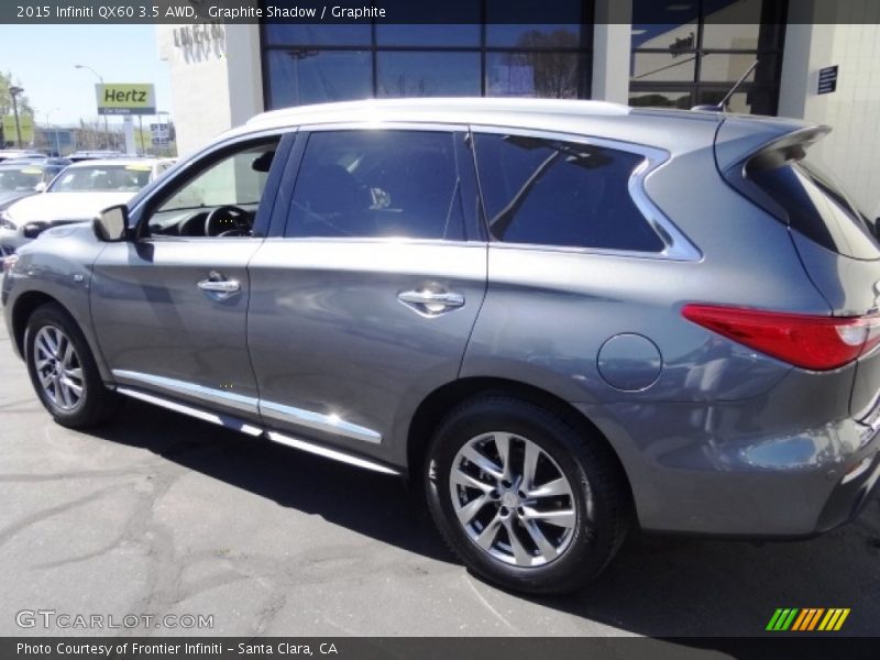 Graphite Shadow / Graphite 2015 Infiniti QX60 3.5 AWD