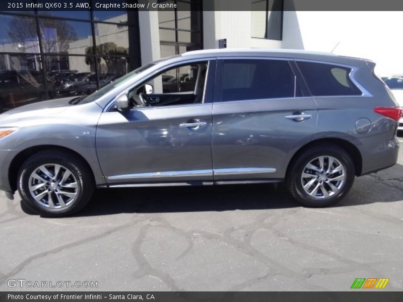 Graphite Shadow / Graphite 2015 Infiniti QX60 3.5 AWD