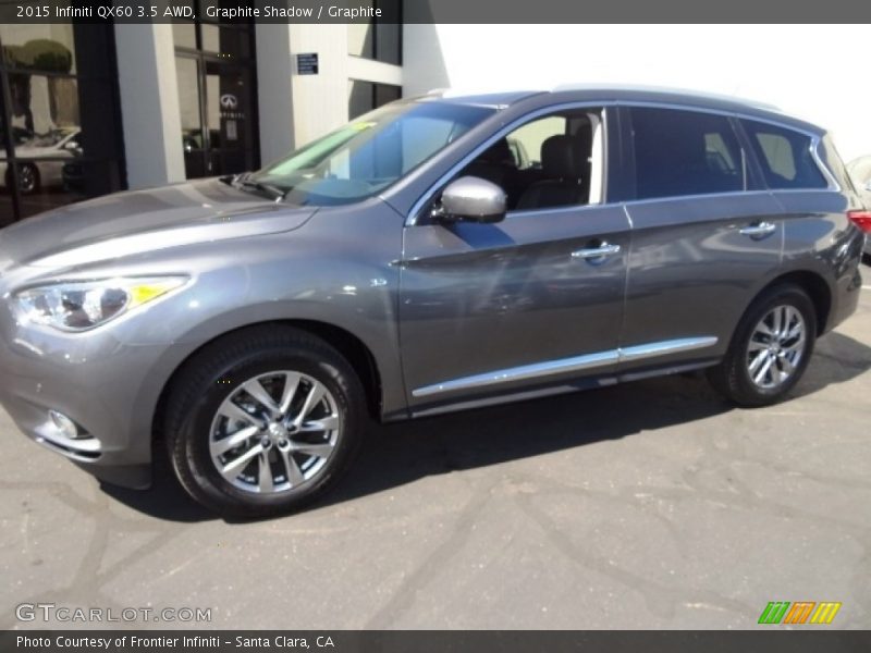 Graphite Shadow / Graphite 2015 Infiniti QX60 3.5 AWD