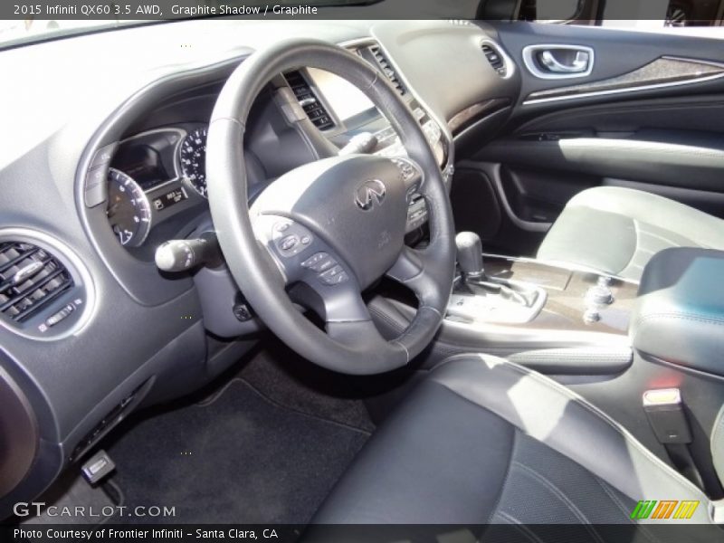 Graphite Shadow / Graphite 2015 Infiniti QX60 3.5 AWD