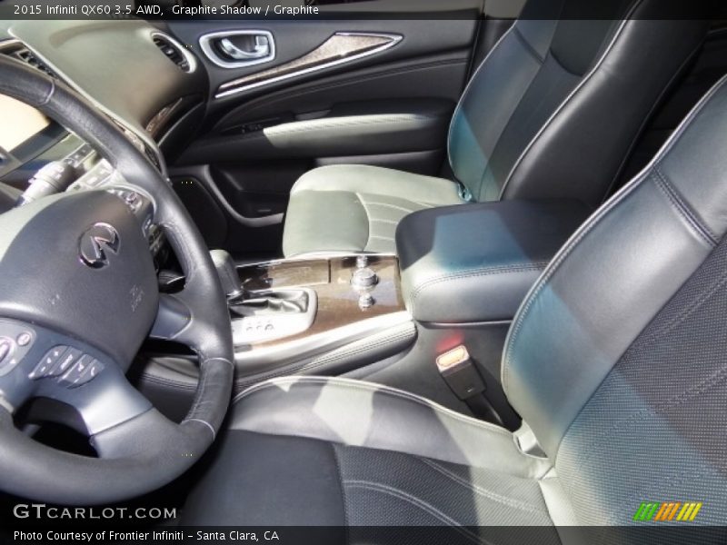 Graphite Shadow / Graphite 2015 Infiniti QX60 3.5 AWD