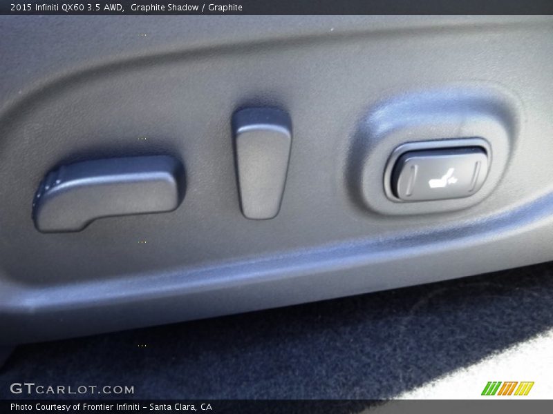 Graphite Shadow / Graphite 2015 Infiniti QX60 3.5 AWD