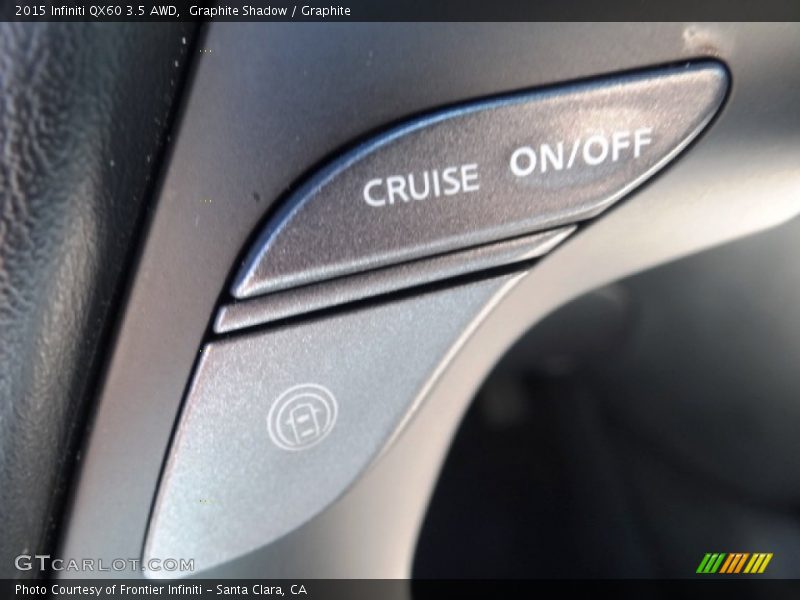 Graphite Shadow / Graphite 2015 Infiniti QX60 3.5 AWD