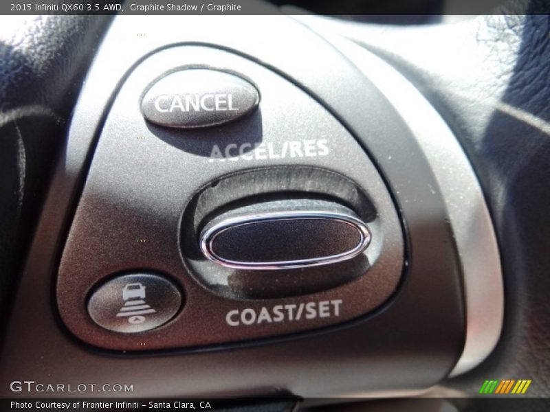 Graphite Shadow / Graphite 2015 Infiniti QX60 3.5 AWD