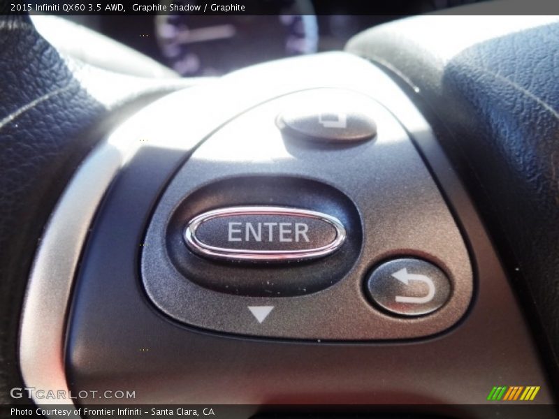 Graphite Shadow / Graphite 2015 Infiniti QX60 3.5 AWD