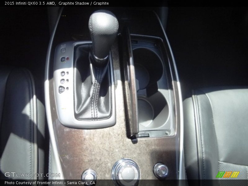 Graphite Shadow / Graphite 2015 Infiniti QX60 3.5 AWD