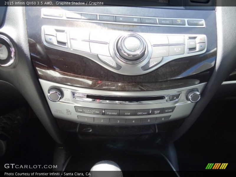 Graphite Shadow / Graphite 2015 Infiniti QX60 3.5 AWD