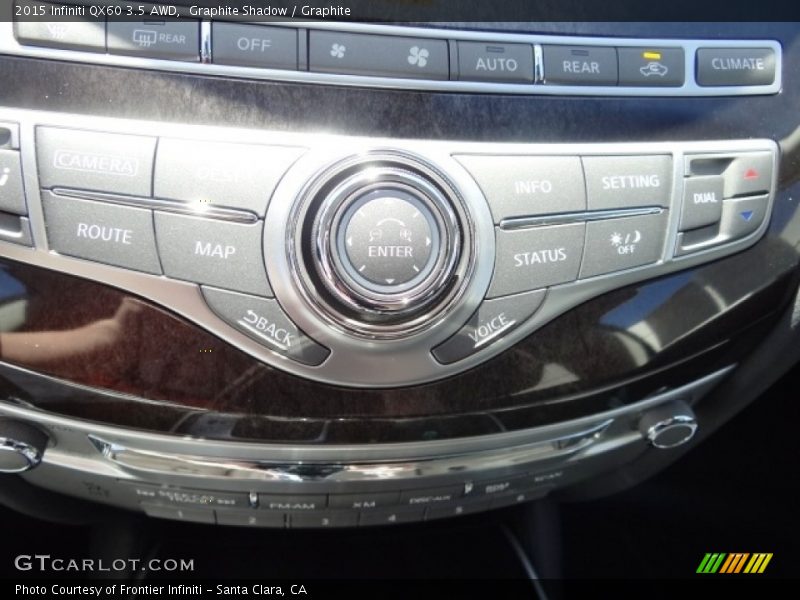 Graphite Shadow / Graphite 2015 Infiniti QX60 3.5 AWD