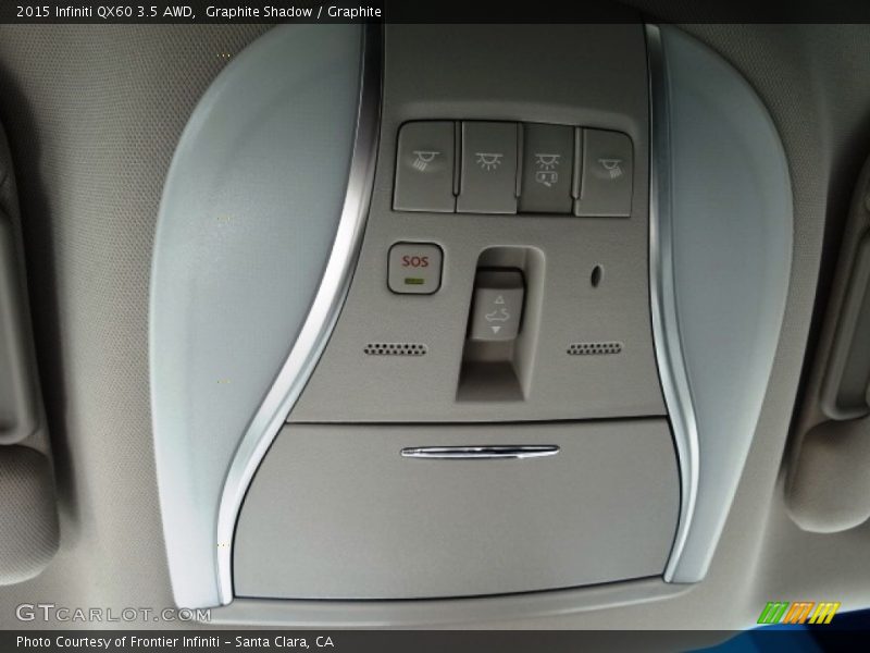 Graphite Shadow / Graphite 2015 Infiniti QX60 3.5 AWD