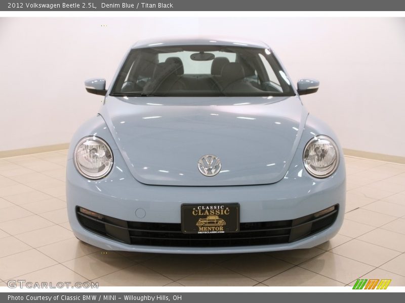 Denim Blue / Titan Black 2012 Volkswagen Beetle 2.5L