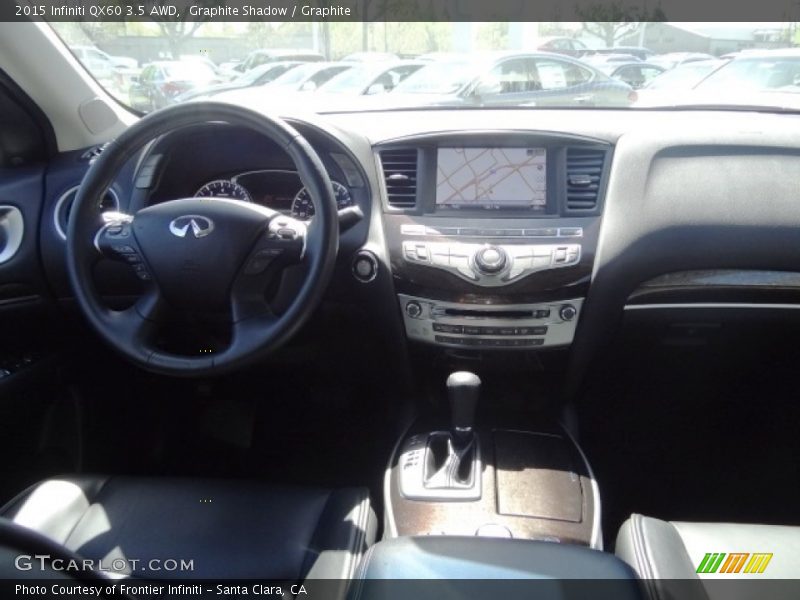 Graphite Shadow / Graphite 2015 Infiniti QX60 3.5 AWD