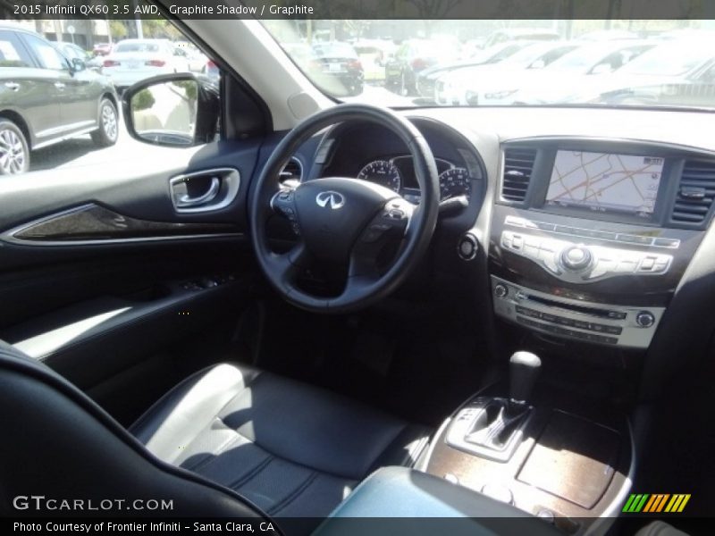 Graphite Shadow / Graphite 2015 Infiniti QX60 3.5 AWD
