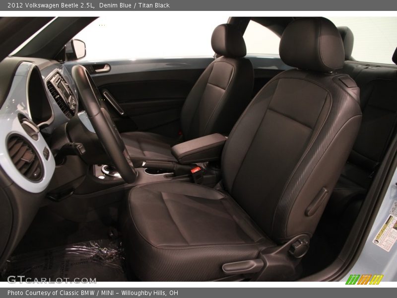 Denim Blue / Titan Black 2012 Volkswagen Beetle 2.5L
