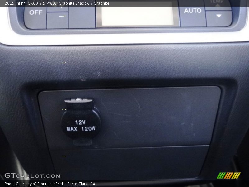 Graphite Shadow / Graphite 2015 Infiniti QX60 3.5 AWD