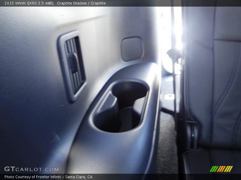Graphite Shadow / Graphite 2015 Infiniti QX60 3.5 AWD