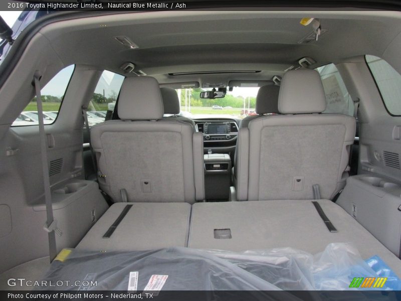 Nautical Blue Metallic / Ash 2016 Toyota Highlander Limited
