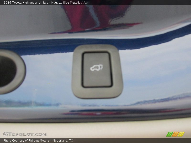 Nautical Blue Metallic / Ash 2016 Toyota Highlander Limited
