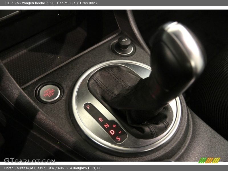 Denim Blue / Titan Black 2012 Volkswagen Beetle 2.5L