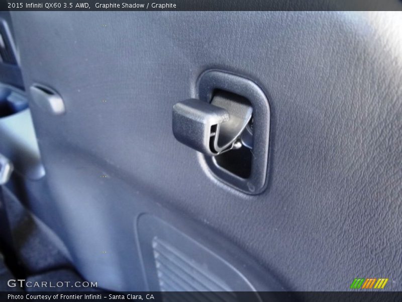 Graphite Shadow / Graphite 2015 Infiniti QX60 3.5 AWD