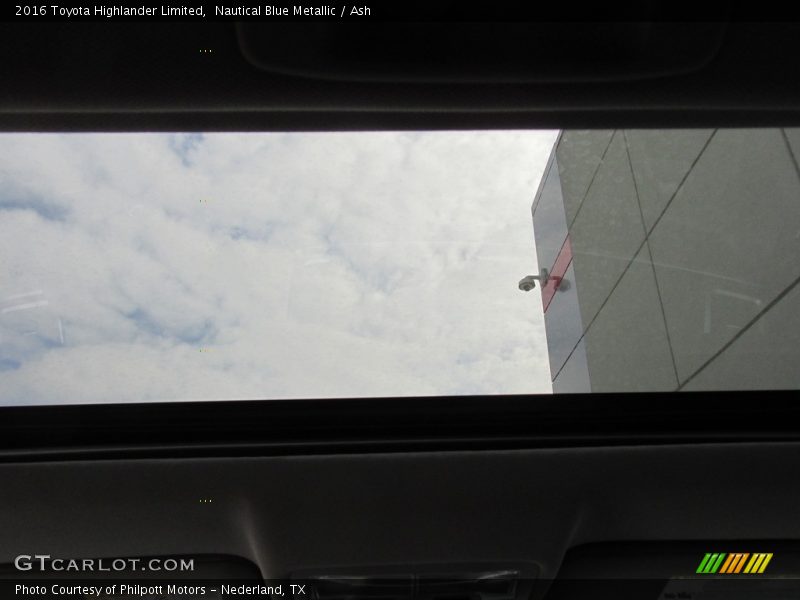 Nautical Blue Metallic / Ash 2016 Toyota Highlander Limited